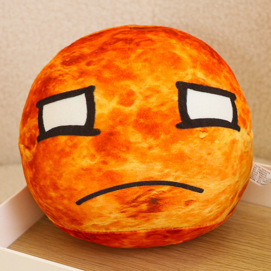ELAINREN Kawaii Planet Plush Toy Realistic Space Planet Stuffed Pillow Soft Solar System Planet Plushie Doll/Earth/Saturn/Jupiter/Venus/Sun/Mars/Moon/Mercury/Neptune
