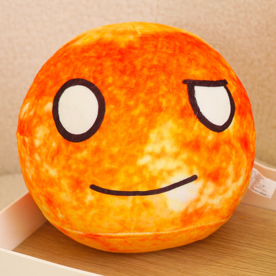 ELAINREN Kawaii Planet Plush Toy Realistic Space Planet Stuffed Pillow Soft Solar System Planet Plushie Doll/Earth/Saturn/Jupiter/Venus/Sun/Mars/Moon/Mercury/Neptune