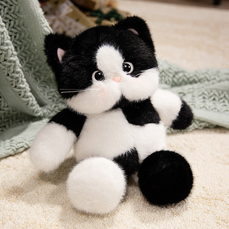 ELAINREN Cartoon Cat Kitten Stuffed Calio Kitty Plush Toy Gifts/45cm