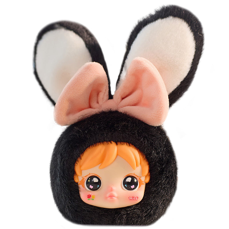 ELAINREN Plush Doll Blind Box,Rabbit Bunny Series Blind Boxes Stuffed Keychain/9cm