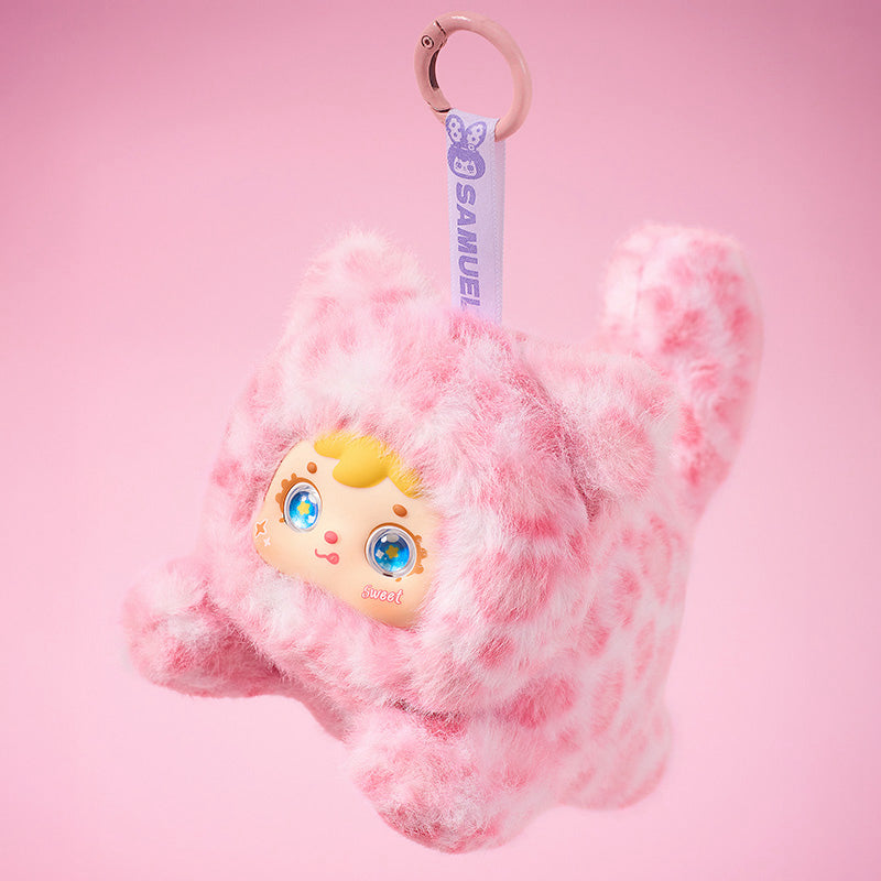 ELAINREN Plush Doll Blind Box,Stuffed Cat Kitten Series Blind Boxes Stuffed Keychain/9cm