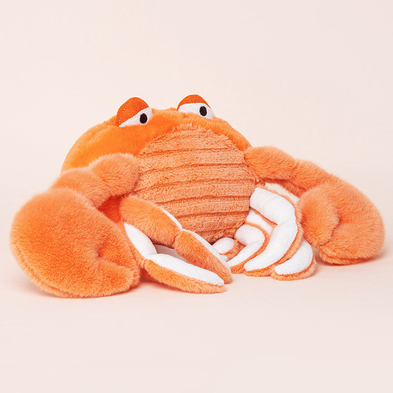 ELAINREN Kawai Lobster Stuffed Crab Plush Toy-32cm