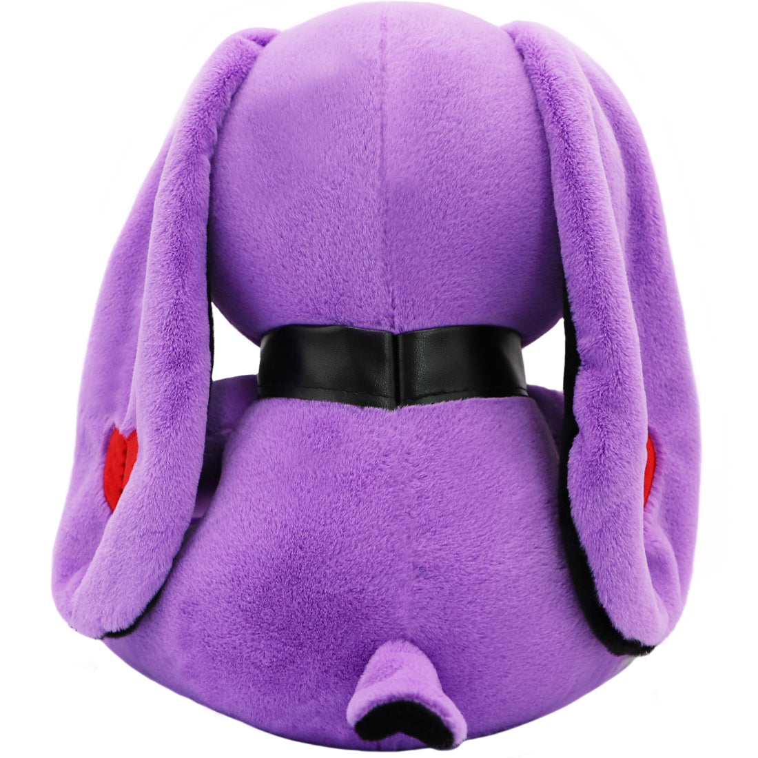 ELAINREN Gothic Purple Rabbit Plush Crazy Bunny Toy Halloween Dreadful Bunny Stuffed Easter Pillow/11.8Inch