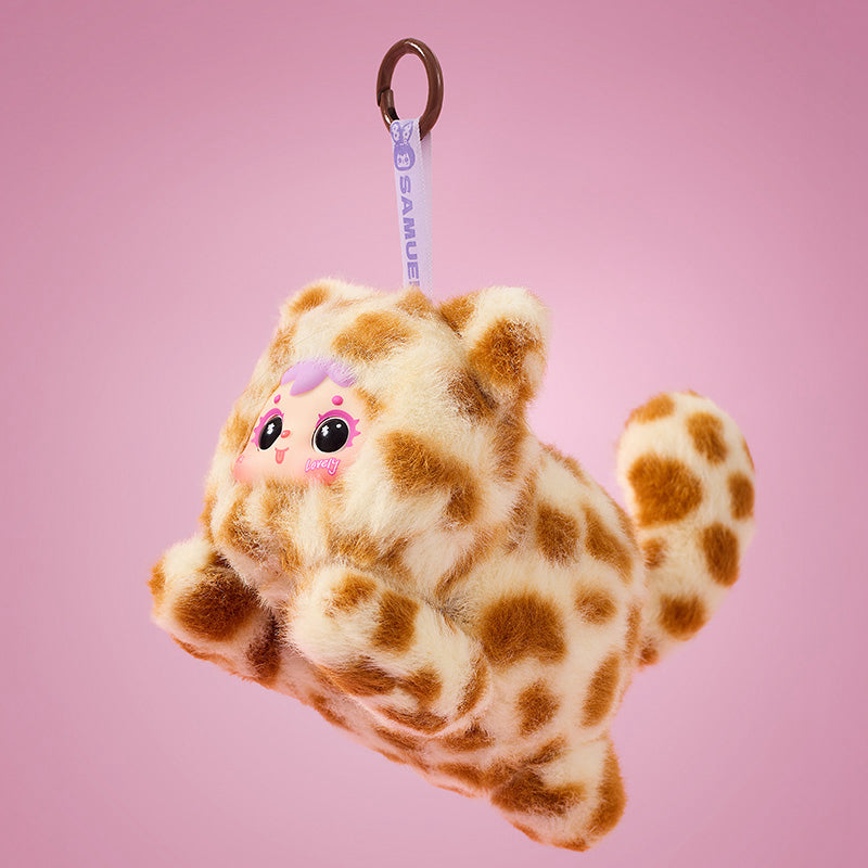 ELAINREN Plush Doll Blind Box,Stuffed Cat Kitten Series Blind Boxes Stuffed Keychain/9cm