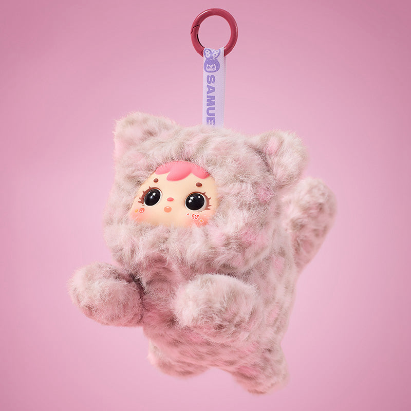 ELAINREN Plush Doll Blind Box,Stuffed Cat Kitten Series Blind Boxes Stuffed Keychain/9cm