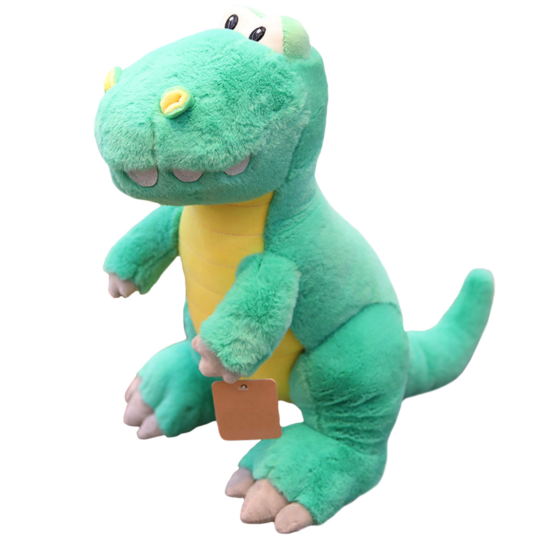 ELAINREN Green Dinosaur Stuffed Gift Big Standing T-rex Dino Plush Toy/25.6Inch