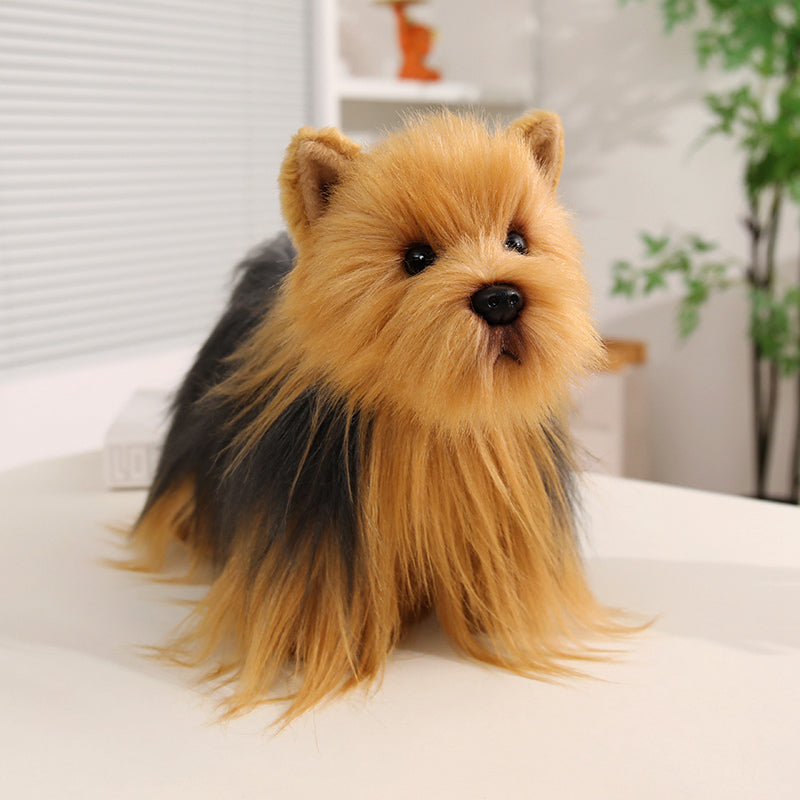 ELAINREN Realistic Dog Stuffed Puppy Plush Doll Gifts