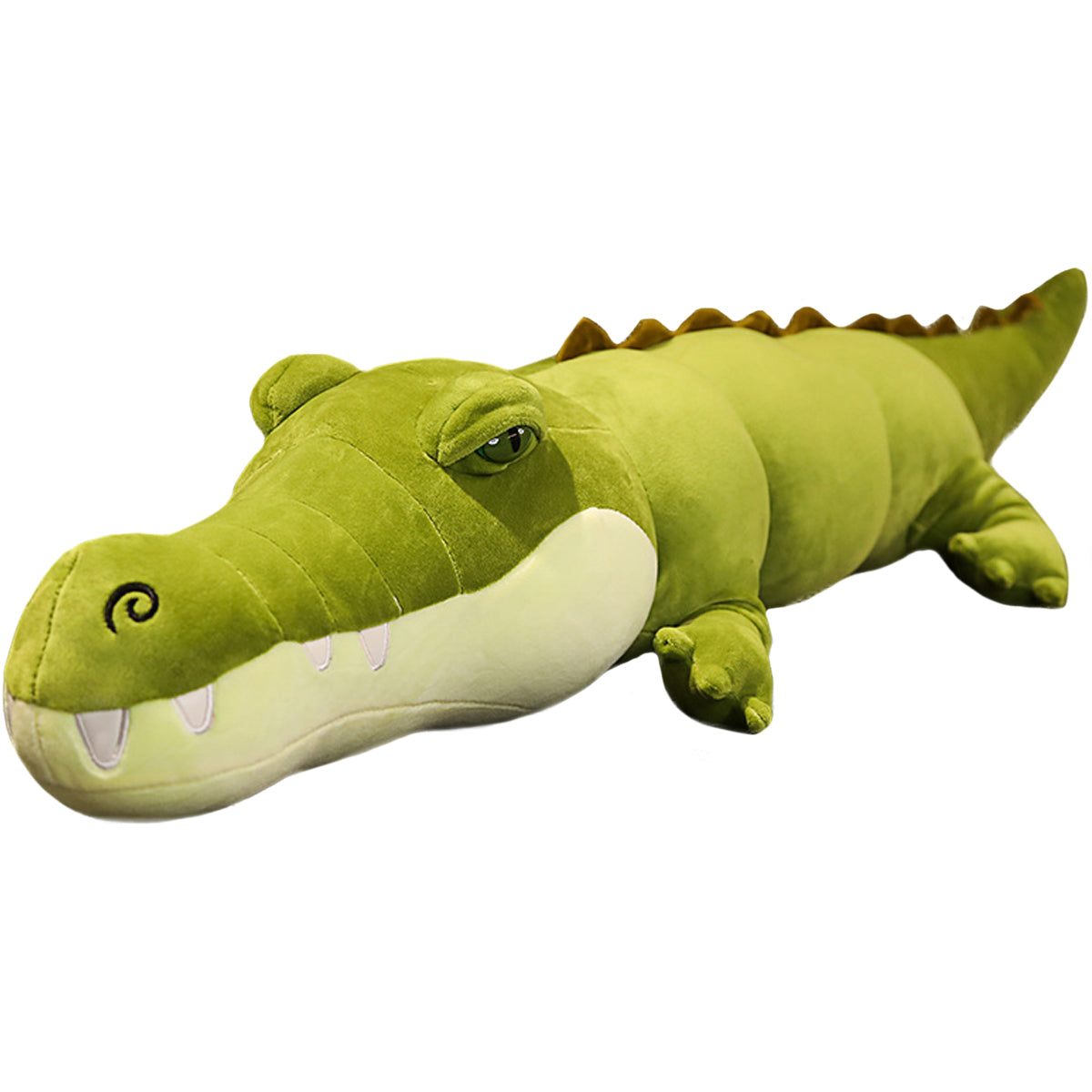 ELAINREN Large Crocodile Plush Pillow Super Soft Alligator Stuffed Animals Toy-120cm