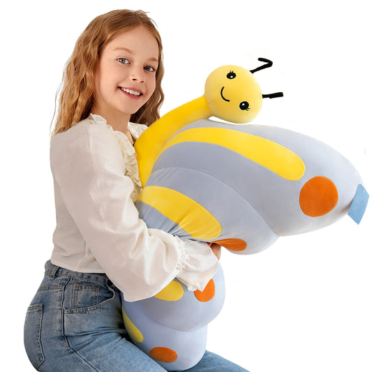 FARENFA Lifelike Butterfly Plush Accent pillows/19.9Inch
