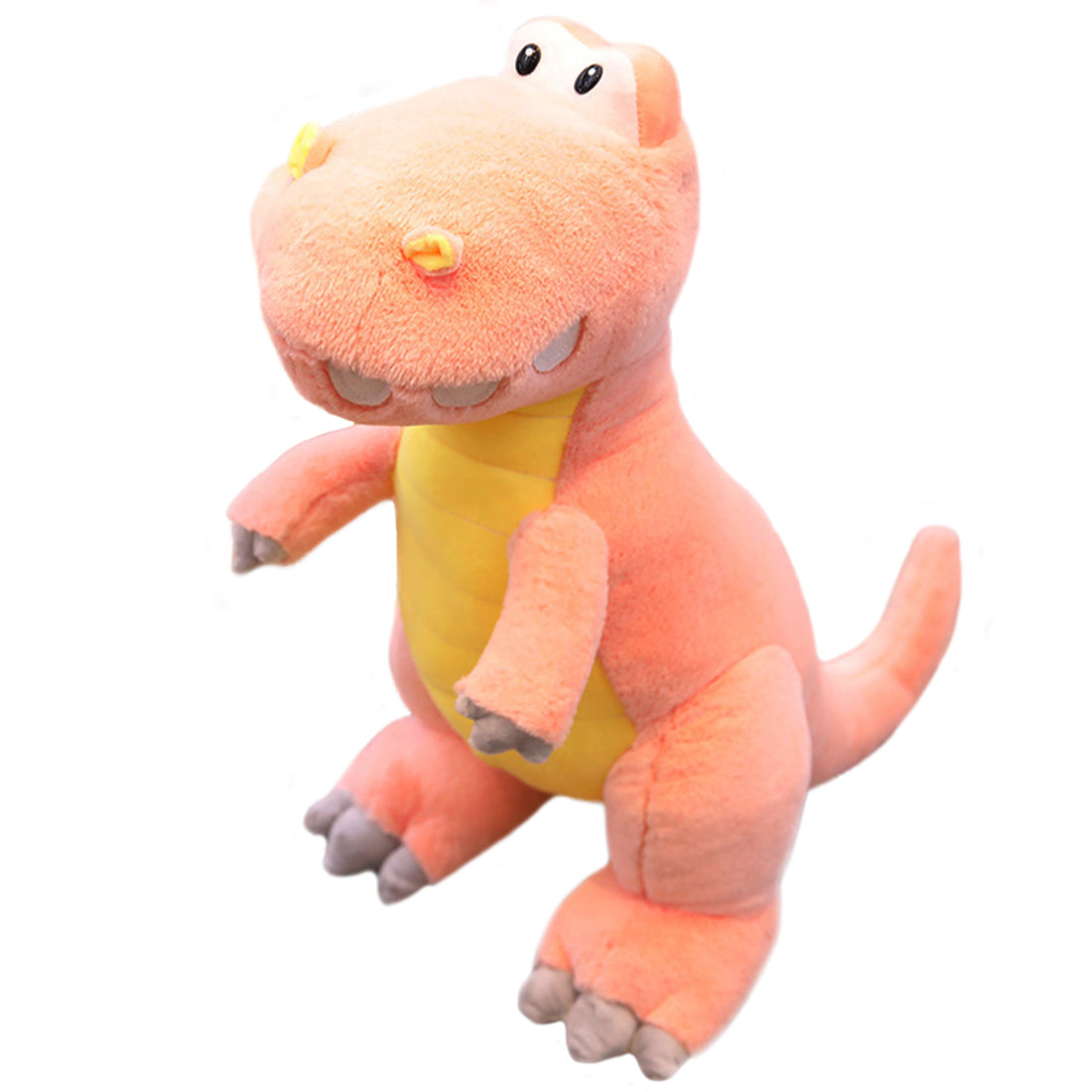 ELAINREN Pink Dinosaur Stuffed Gift Big Standing T-rex Dino Plush Toy/25.6Inch