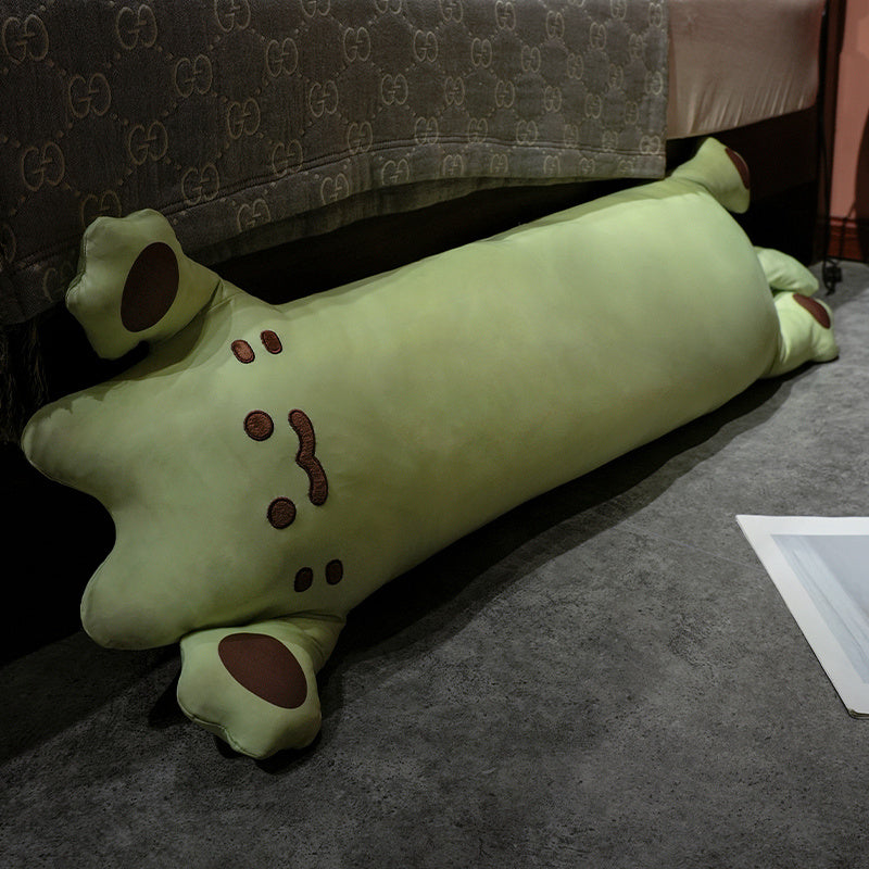 ELAINREN Soft Long Cat Plush Pillow Cuddly Kitten Stuffed Cushion/120cm