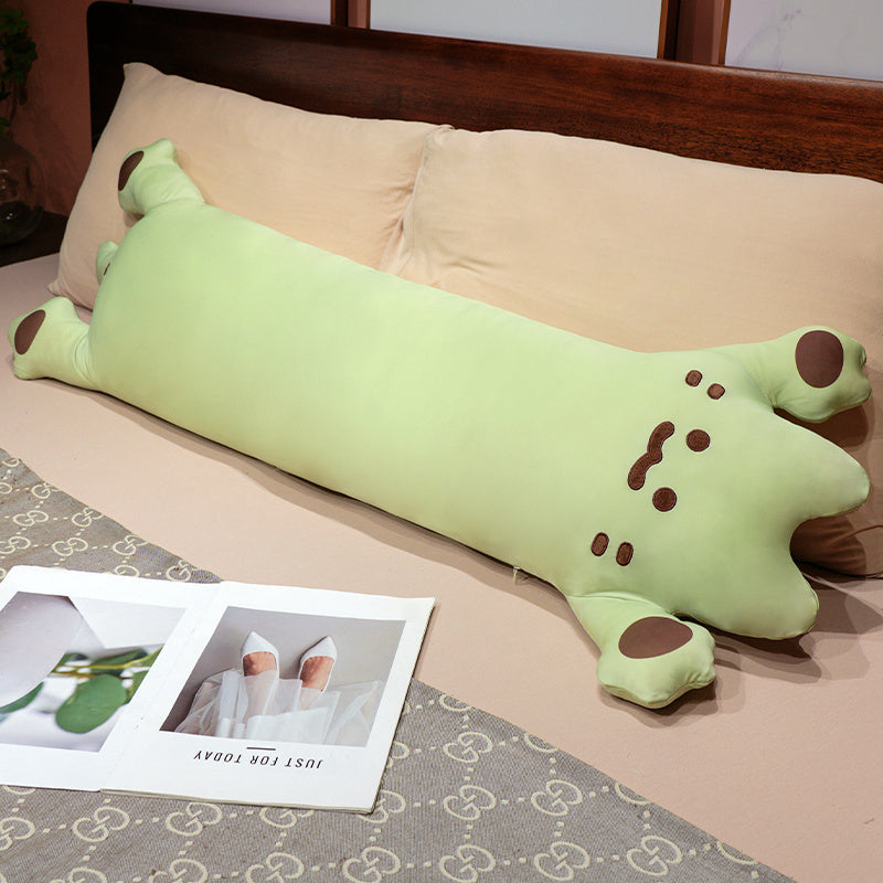 ELAINREN Soft Long Cat Plush Pillow Cuddly Kitten Stuffed Cushion/120cm