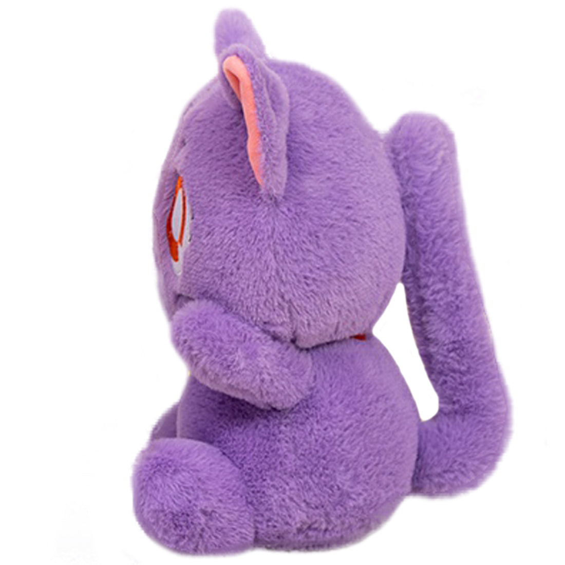ELAINREN Cartoon Purple Cat Plush Toy Cute Kitten Stuffed Animals Gifts/23cm
