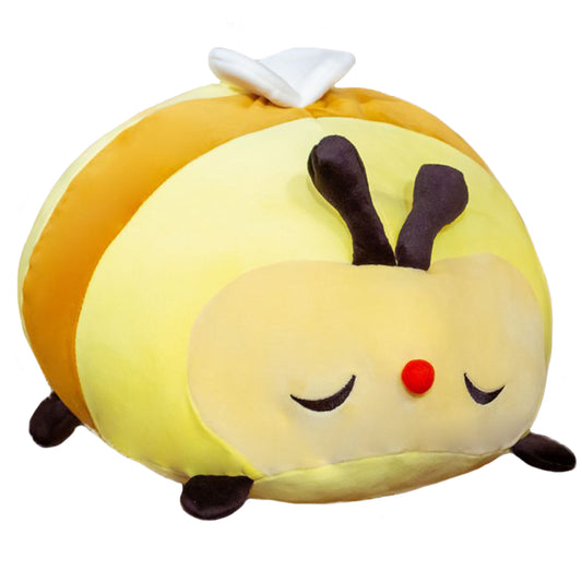 FARENFA Chubby Bee Plush Decorative 3D pillows/19.7''