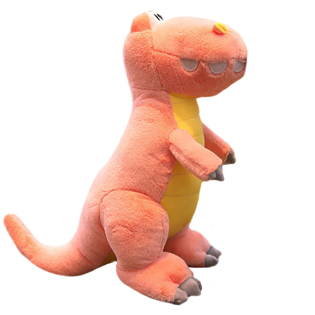 ELAINREN Pink Dinosaur Stuffed Gift Big Standing T-rex Dino Plush Toy/25.6Inch