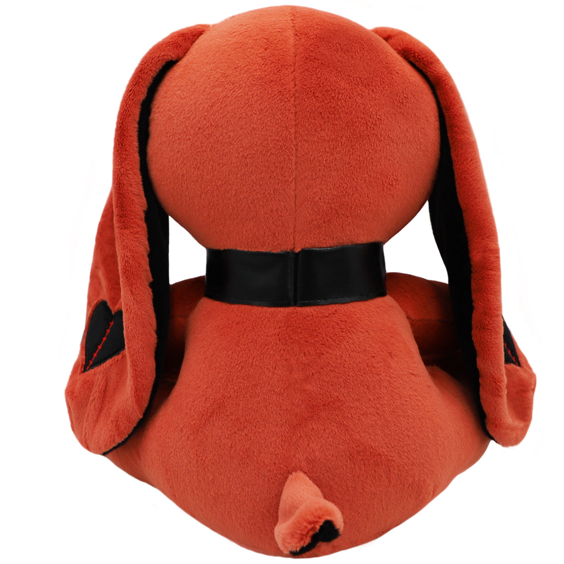 ELAINREN Red Goth Rabbit Stuffed Toy Creepy Scar Bunny Plush Crazy Rabbit Pillow/11.8Inch