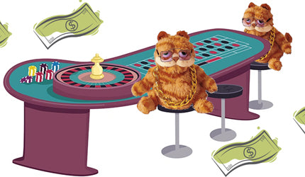 The Life of Monna——Garfield in casino