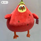 ELAINREN Funny Watermelon Chicken Plush Pillow, Super Soft Fat Chicken Stuffed Animals Toy Gifts/ 35cm