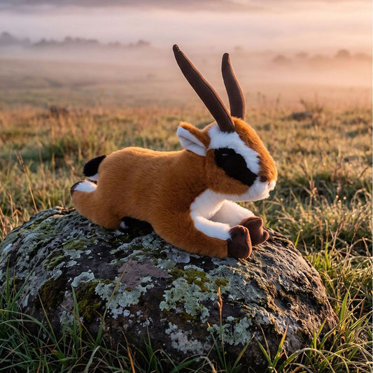 ELAINREN Realisitc Antelope Plush Stuffed Animals Toy-40cm