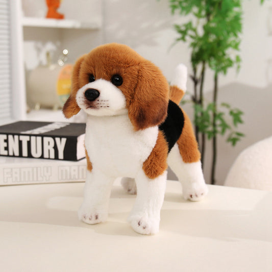 ELAINREN Realistic Dog Stuffed Puppy Plush Doll Gifts