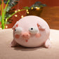 ELAINREN Ultra-Soft Pink Pig Plush Body Pillow/15.7''