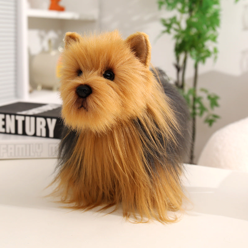 ELAINREN Realistic Dog Stuffed Puppy Plush Doll Gifts