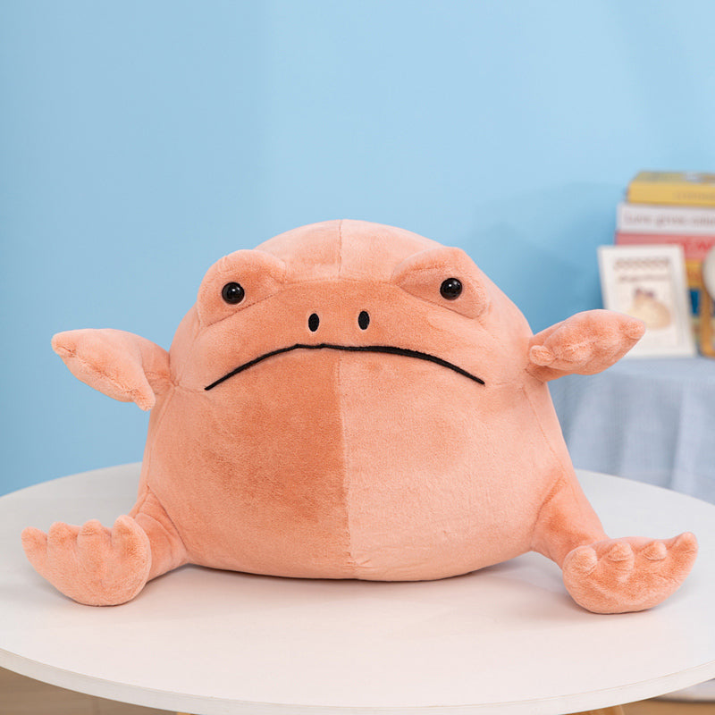 ELAINREN Chubby Frog Stuffed Toy GIfts/32cm