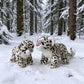 ELAINREN Realisitc Leopard Stuffed Cheetah Plush Toy-30cm