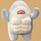 ELAINREN Super Soft Abs Shark Plush Toy Gifts/17.7''