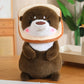 ELAINREN ELAINREN Cute Stuffed Otter Dressed in Unicorn/Bread/Fish/Rabbit/Dinosaur/Avocado Costume Otter Plush Toy Gifts for Kids/11.8''