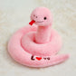 ELAINREN  Stuffed Couple Snake Gifts for Wedding Party, Cute Pair of Green Snake and Pink Snake Plush Toy/18cm