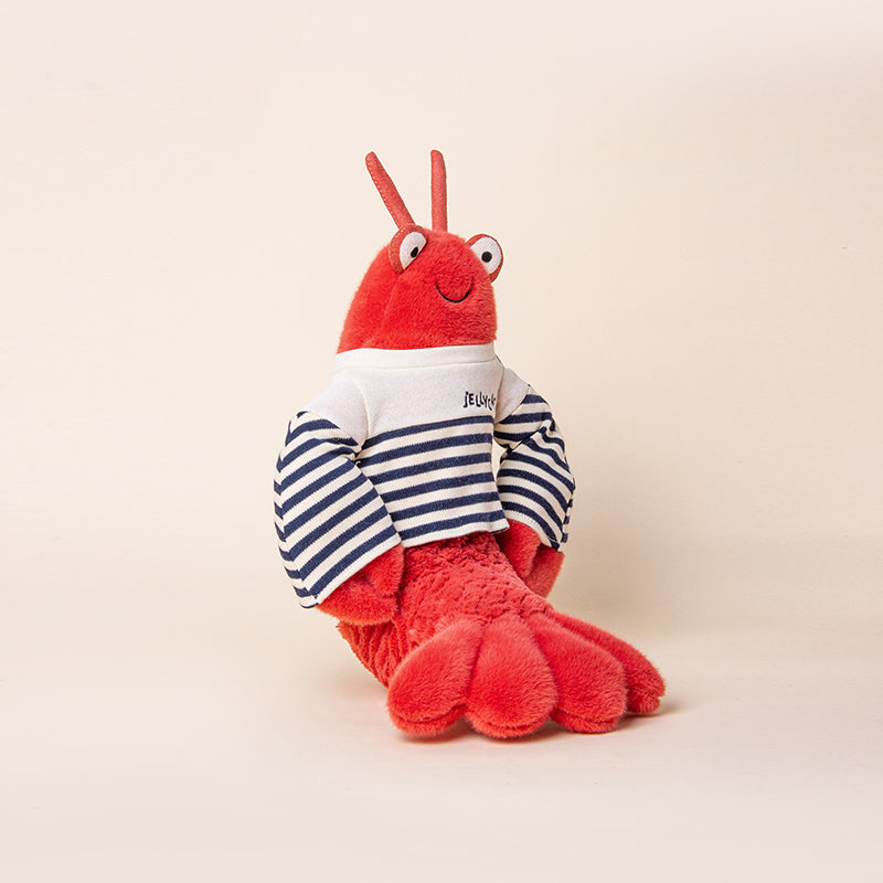 ELAINREN Kawai Lobster Stuffed Crab Plush Toy-32cm