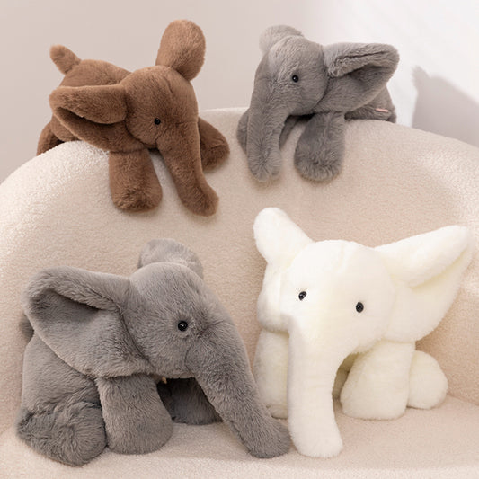 ELAINREN Soft Huggable Elephant Stuffed Animals Plush Toys for Girls Boys/45cm