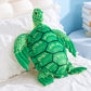 ELAINREN Lifelike Green Sea Turtle Stuffed Animals Toy Soft Turtle Shape Plush Pillow/50cm