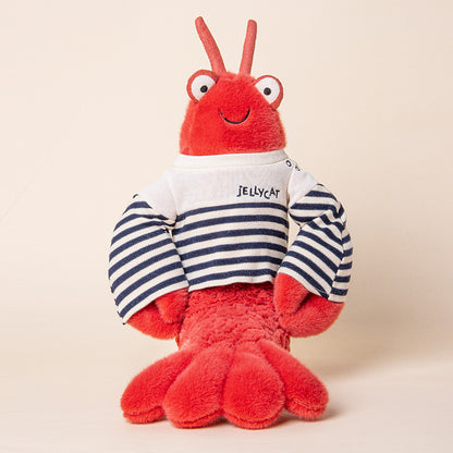 ELAINREN Kawai Lobster Stuffed Crab Plush Toy-32cm