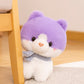 ELAINREN Cuddly Cat Stuffed Animal Toy, Soft Huggable Plush Kitten Doll Gifts-23cm