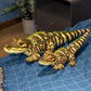 ELAINREN Alligator Plush,Realistic Large Crocodile Stuffed Animal Toys/50cm
