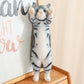 ELAINREN Realistic Brown Tabby Cat Plush Toy