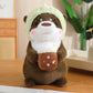 ELAINREN ELAINREN Cute Stuffed Otter Dressed in Unicorn/Bread/Fish/Rabbit/Dinosaur/Avocado Costume Otter Plush Toy Gifts for Kids/11.8''