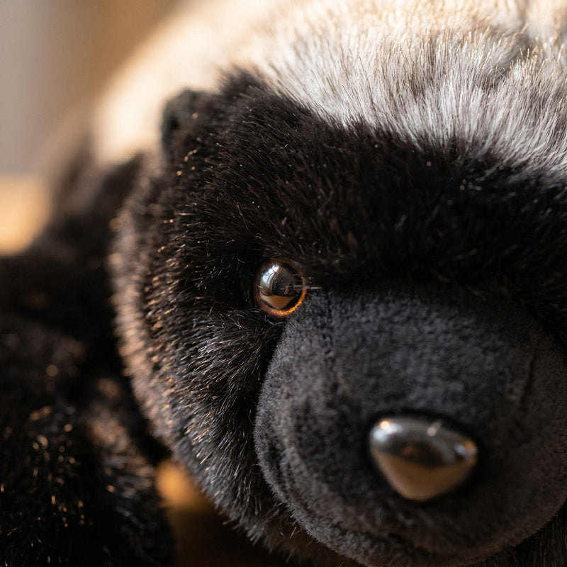 ELAINREN Realisitc Striper Skunk Plush Stuffed Animal-40cm