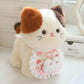 ELAINREN Mini Calico Kitten Stuffed Cat Plush Toy Gifts/30cm