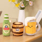 ELAINREN 4pc Beer Bottle and Cup Plush Toy Gifts-15cm