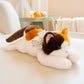 ELAINREN Simulation Tabby Cat Stuffed Kitten Plush Toy GIfts/35cm