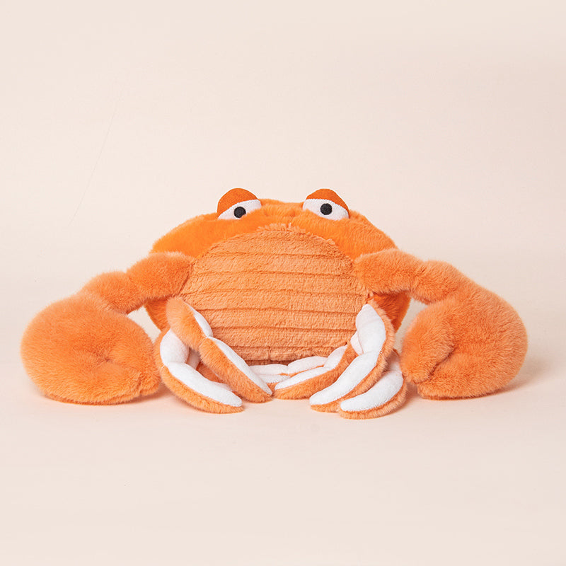 ELAINREN Kawai Lobster Stuffed Crab Plush Toy-32cm