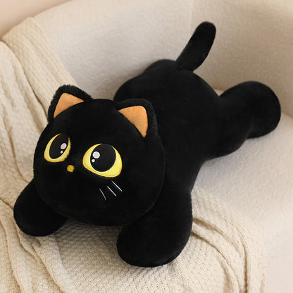 ELAINREN Lying Cat Stuffed Kitten Pillow Decor Gifts