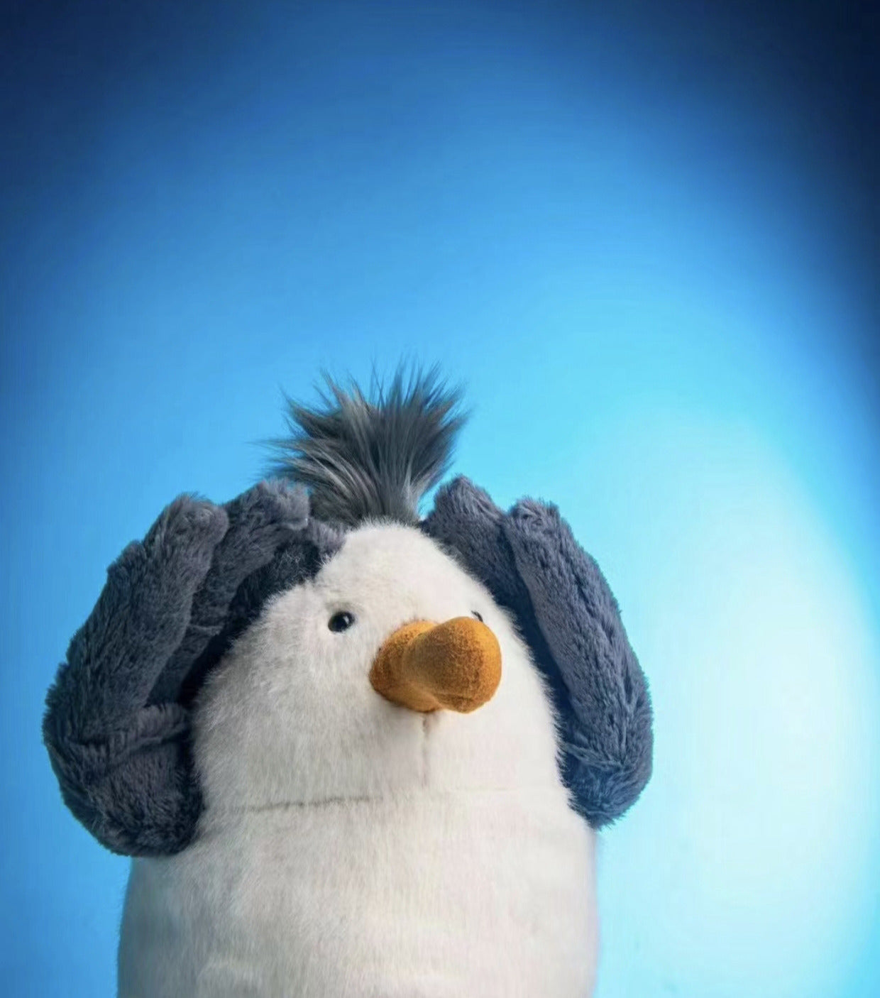 ELAINREN Cute Seagull Fat Plush Toys, Funny Sea Gull Stuffed Animal Festival Gifts/30cm