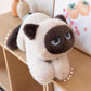 ELAINRE Cuddly Siamese Kitten Stuffed Soft Pillow/60cm
