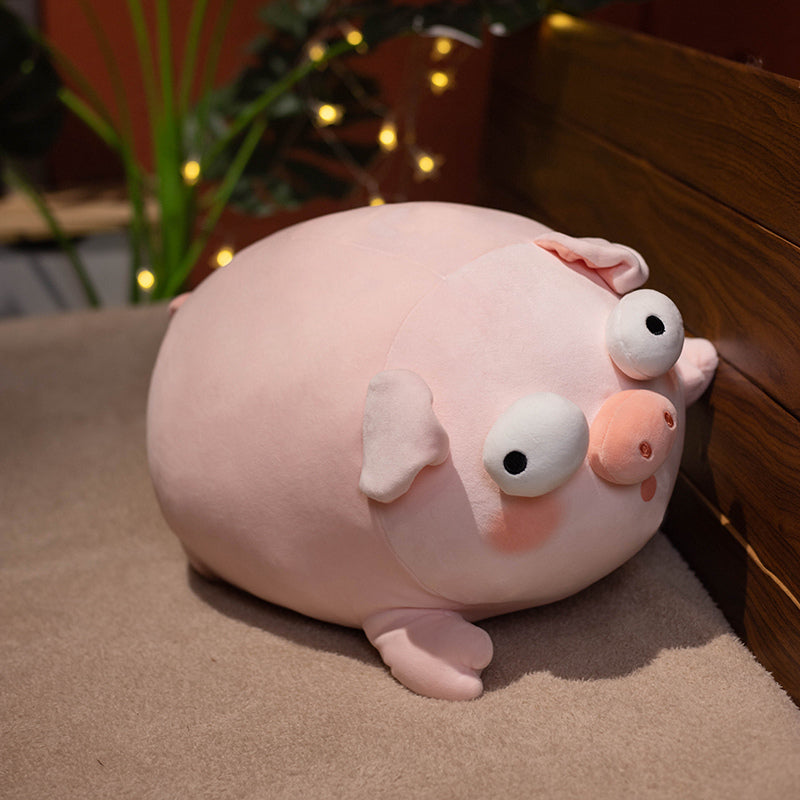 ELAINREN Ultra-Soft Pink Pig Plush Body Pillow/15.7''