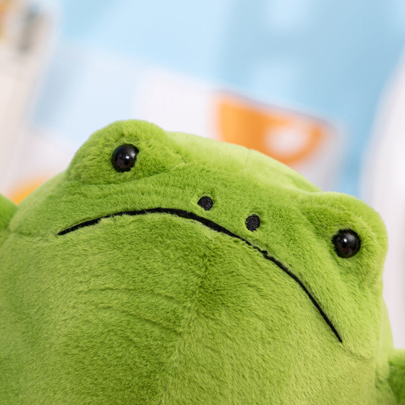 ELAINREN Chubby Frog Stuffed Toy GIfts/32cm