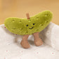 ELAINREN Cute Potato and Cucumber Stuffed Food Toy Kawaii Potato Plush Squishy Food Cucumber Pillow/26cm